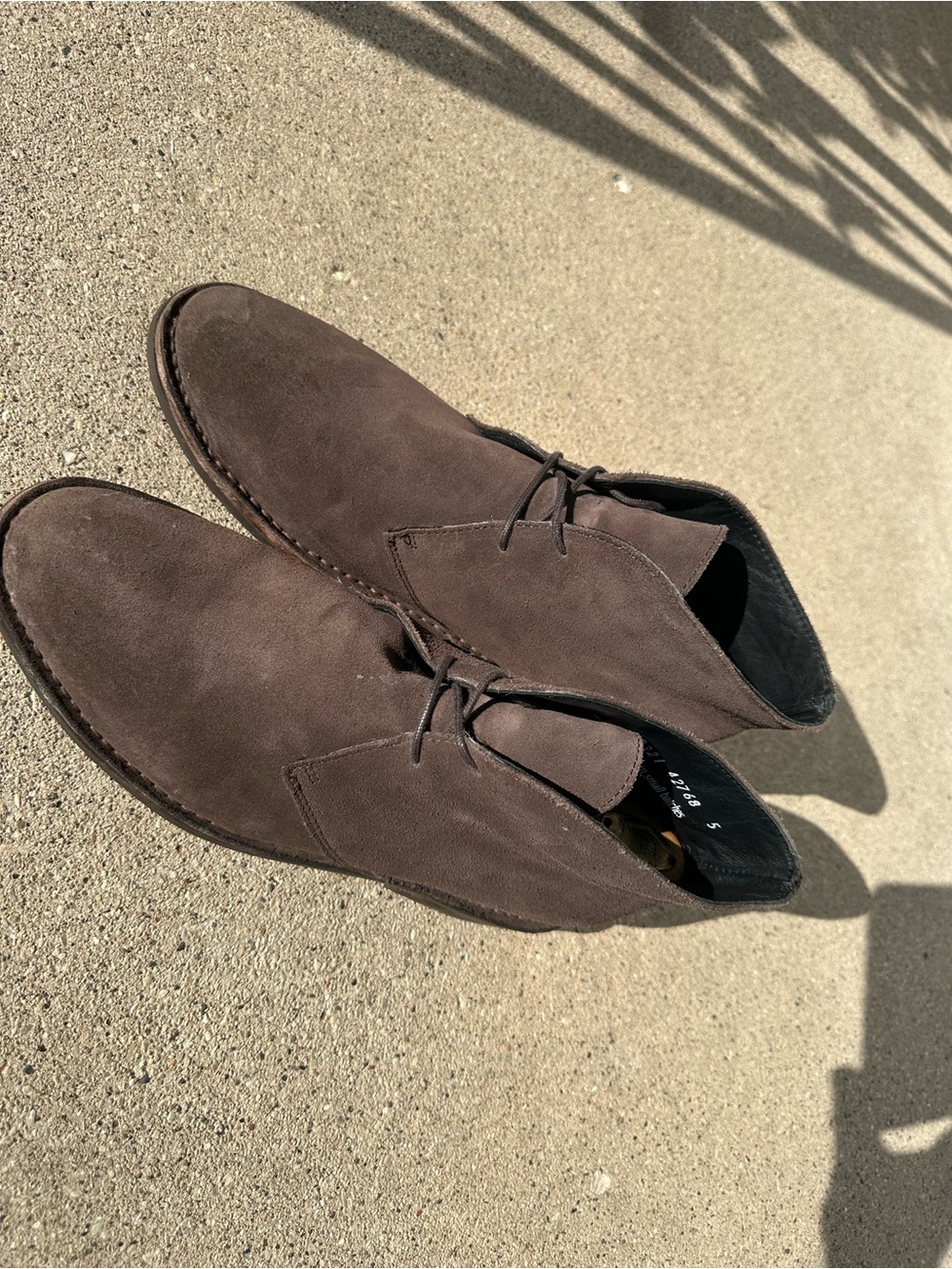 Thursday Boot Company Men's Dark Brown Suede Chukka Boots